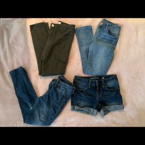 Girls Bundle size 7/8 Hudson Old Navy Joes Jeans